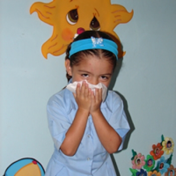 Niños se preparan para posible pandemia